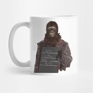 Ape Shall Not Kill Ape Mug